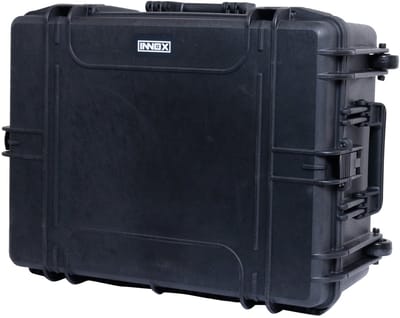 Flightcase 620x460x250mm - Met plukschuim en wielen - Innox 620-250 - Multikleur