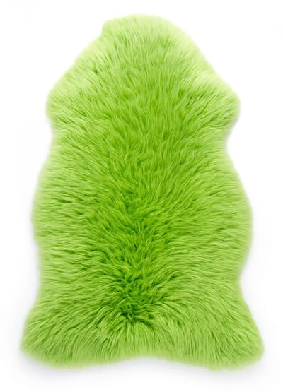 Texelse schapenvacht XL appel groen / licht groene vacht – echt & natuurlijk – stoel, bank of vloerkleed mooie Skéépe vacht