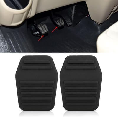 Rubberen Pedal Pads voor Koppeling, Geschikt voor Transit MK6 en MK7 2000-2014, Duurzaam en Antislip