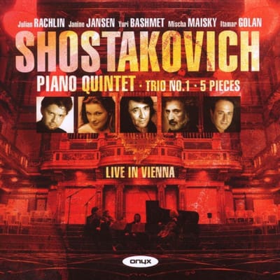 Julian Rachlin, Janine Jansen, Yuri Bashmet, Mischa Maisky, Itamar Golan - Shostakovich: Piano Quintet | Piano Trio No. 1 | 5 Pieces for 2 Violins (CD)