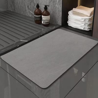 MMP® Badmat antislip voor in bad - Douchemat antislip voor douche - Badmat antislip - Grijs - ‎42cm x 7cm x 7cm