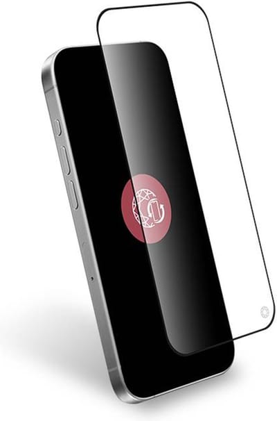 Force Case, Screenprotector geschikt voor iPhone 16 Pro - Anti-Shock Organic Glass 2.5D, Transparant