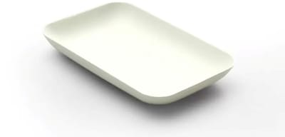Wegwerpbord rechthoekig 12×8 cm Bagastro (40 stuks)