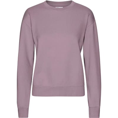 Dames sweatshirt met ronde hals Colorful Standard Classic Organic Pearly Purple