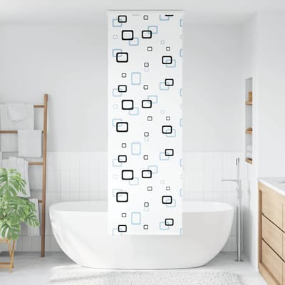 vidaXL - Doucherolgordijn - met - cassette - 70x240 - cm - stofbreedte - 66 - cm