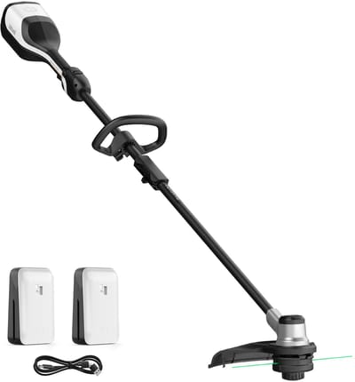 Litheli U20 Borstelloze Grastrimmer - Incl. 2x 2.0Ah accu's - Gazontrimmer & Bosmaaier - 35 cm maaibreedte