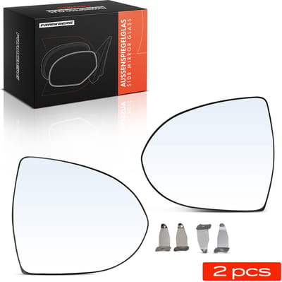 Frankberg 2x Buitenspiegelglas Voor Links Rechts voor KIA Sportage SL