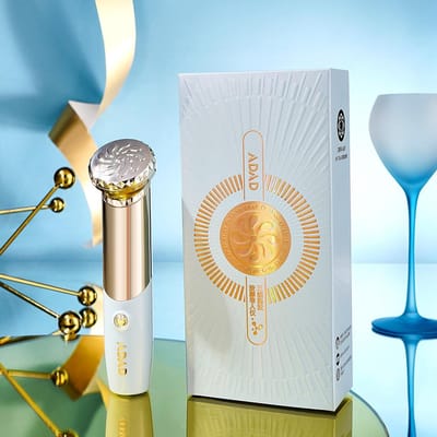 Driedimensionale Lift Massage Insluiter Bevordert Absorptie Huidverzorgingsproduct Hoogfrequente Geluidsgolven Micro-vibratie Beauty Insluiter beige