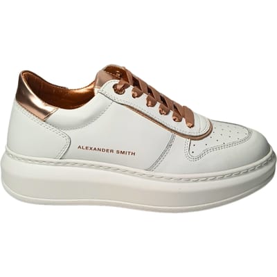 Damesschoenen Alexander Smith Cambridge vrouw wit koper