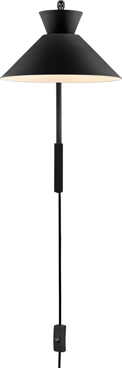 Nordlux Dial-wandlamp-E27-zwart