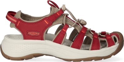 Keen - Astoria West Dames Wandelsandalen Merlot/Scarlet Ibis - Maat 38.5