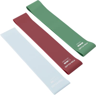 Spokey FLEX SET Weerstandsband - 3 niveaus - 500 x 50 mm - 2-4 kg 5-7 kg 8-12 kg