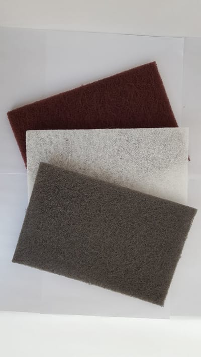 Basic schuurpad fijn - wit (20.600.51)
