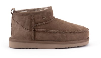 Warmbat Durack Suede boot Stitch Dames Laarzen - Mud