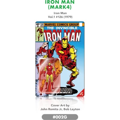 Hot-Toys-Pocket Cover Marvel 002G Iron Man Mk4
