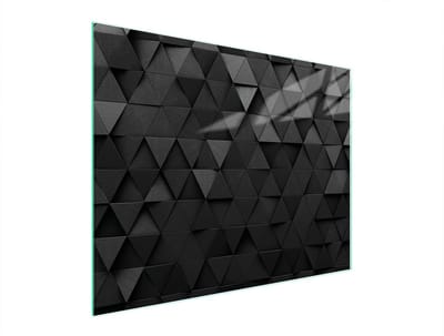 TMK ArtDeko - Snijplank - 52x40 cm - Zwart - Glas