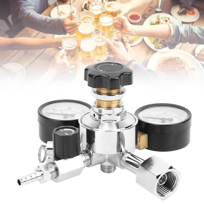 Régulateur CO2 Fût Bière Soda Soupape de Décharge Ligne de Gaz Bière Maison W21.8 beige