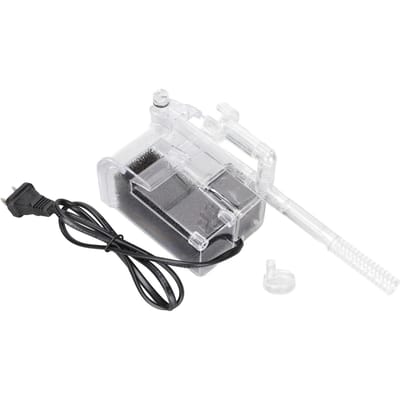 Aquariumfilter Multifunctioneel Verhoogde Zuurstof Kleine Visvijver Powerfilter voor Aquarium Vissen white