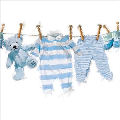 Ambiente - Lunch servetten - Baby Boy Clothes