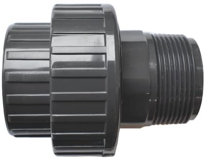 PVC-U Verschraubing 3/4 inch IG x AG - Koppelstuk