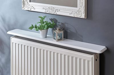 lang, Easy Fit radiatorrek, 115,5 m, wit (4607)