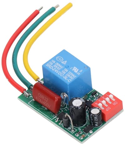 Store_8 - Instelbare timerrelaisschakelaar - 16 vertragingsmodi - Energiebesparende bediening - Geschikt voor ventilator en motor - LED-indicator -...