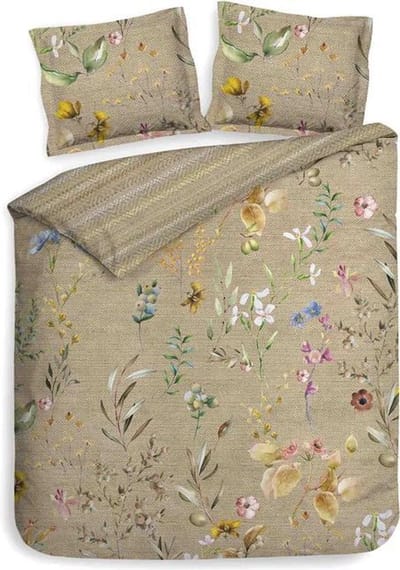 Heckett & Lane Agnes Dekbedovertrek - Eenpersoons - 140x200/220 cm - Multi