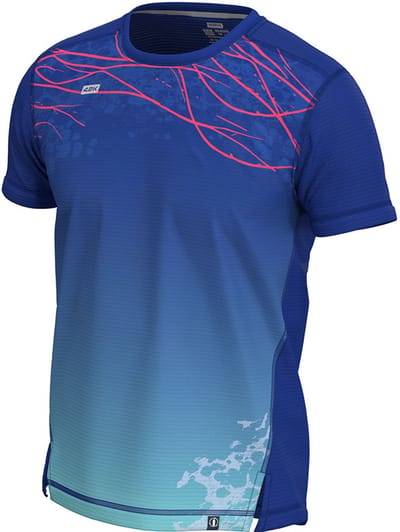 42k Running Pangea T-shirt Met Korte Mouwen Blauw XS