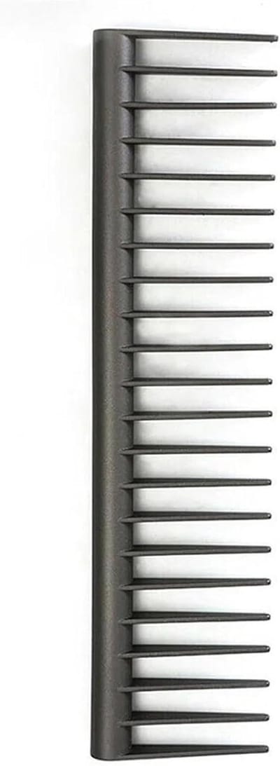 Ontwarrende Haarverzorgingskam - Kapperskam Stylingborstel - Haar Ontklitten - Zachte Hoofdhuidmassage - 21x5.5cm - Donkergrijs