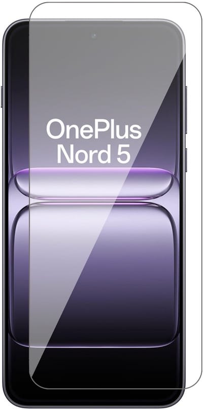 Screenprotector geschikt voor OnePlus Nord 5 - Glas Screen Protector