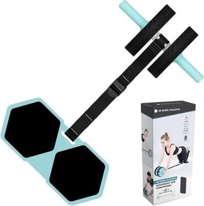 Buikoefening Roller - Fitness Wiel - Kern Versterken - Automatische Rebound - Niet Gespecificeerd - Groen