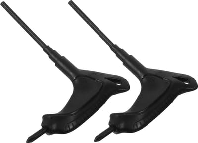 Skatetool - Onderhoudstool - Wielen Vervangen - Ergonomische T-greep - 12 cm - Zwart