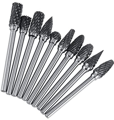 Frees Set 10pcs - Hoge Hardheid - Voor Polijsten en Graveren