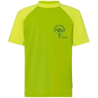 Vaude Solaro Iii T-shirt Met Korte Mouwen Groen 110-116 cm Jongen