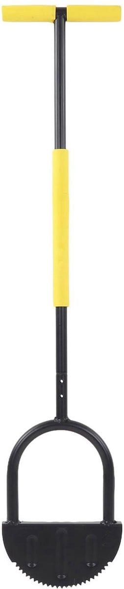 Dailygoods- Trimschop Half Maanrand - Handmatig Tuingereedschap - Breedvoetplatform - Duurzaam Koolstofstaal - Efficiënt Scheren - Eenvoudige Reiniging - Tuinschep