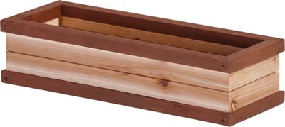 AXI Speelgoed Bloembak van hout - Accessoire voor Speelhuis of Speeltoestel in bruin