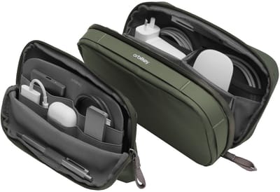 Orbitkey 2-in1 Tech Pouch olive