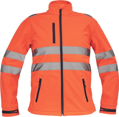 Cerva MURCIA high-vis SOFTSHELL jas 03010591 - HV Oranje - S