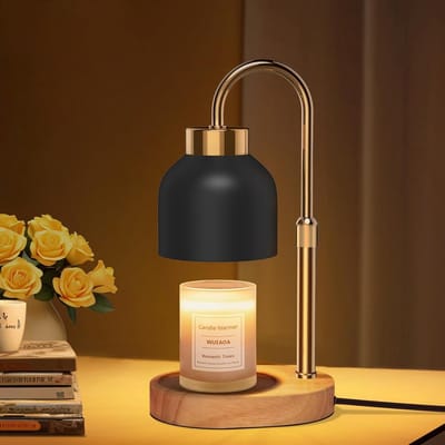 Geurbrander Lamp met Timer en Dimfunctie – Elektrische Wax Warmer voor Geurwax