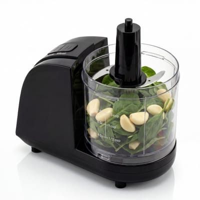 Chopnest Mini Chopper - Hakmolen - Geschikt voor groenten, noten en kruiden - 350 ML - Groentesnijder - Kleine blender
