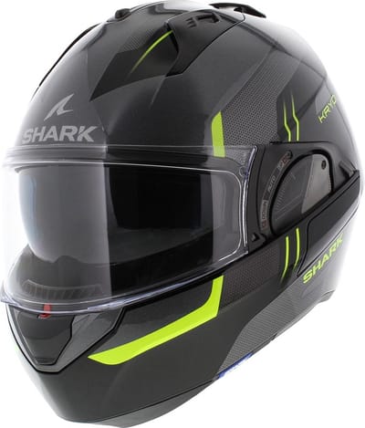 Shark Evo Es Kryd Anthracite Black Yellow AKY XL - Maat XL - Helm