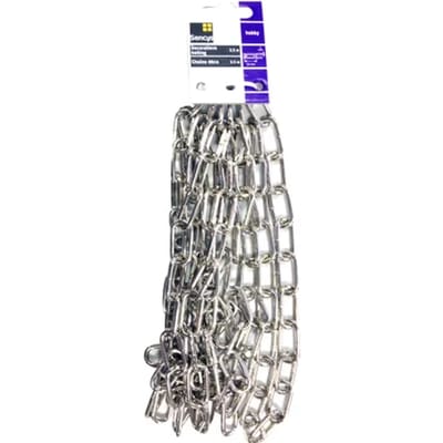Sencys Decoratieve Ketting - Staal - Nikkel - 3mm - 2,5m