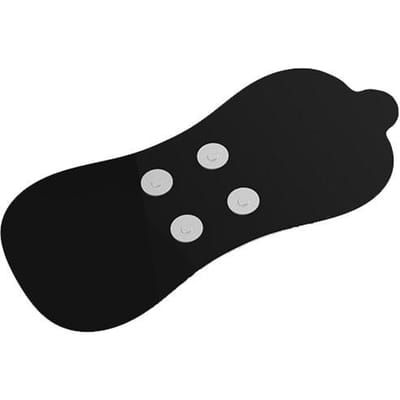 EMS Verwarmend Massagekussen Slimme Cervicale Ruggengraat Massagekussen met Afstandsbediening Afslankend Warm Paleis Nekverzachter Nekmassagekussen white