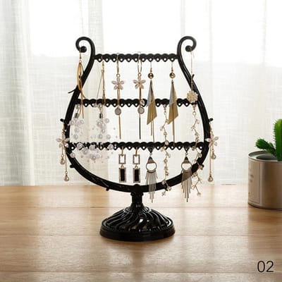 Creatieve wijnbekervorm oorbellen armband opbergplank sieraden display houder oorknopje standaard gewei boom sieraden organisator