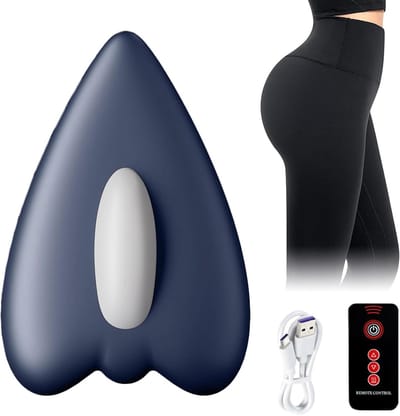 KZQ Elektrische bekkenbodemmassager - Unisex bekkenbodemtrainer - Uitgerust met EMS-vibratie, luchtkussen en verwarming - 4 instelbare intensiteitsniveaus - Voor blaascontrole en spierkrachttraining