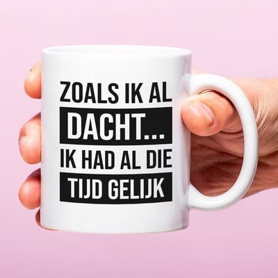 Ditverzinjeniet.nl Mok Zoals ik al dacht...