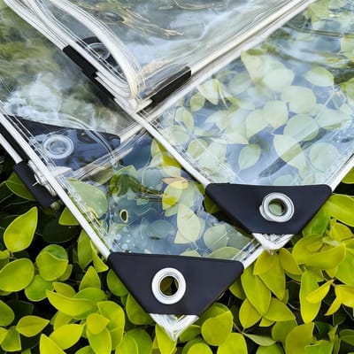 Dekzeil Waterdicht - Transparant Zeil - Tuin Beschermen - Hoge Lichtdoorlaatbaarheid - 1 x 2.9 m - Wit