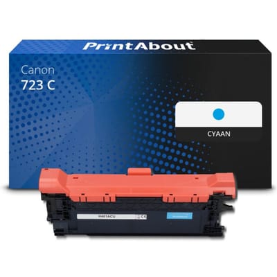 PrintAbout huismerk Toner 723 C Cyaan Geschikt voor Canon