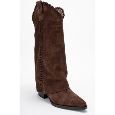 Clementina Leren Western Boot (Dames)