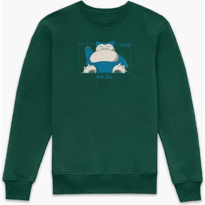 Pokémon Snorlax Sweatshirt - Green - S